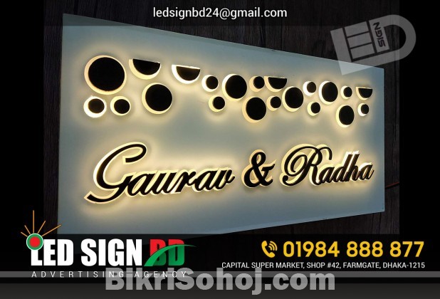 Glass Nameplate Best Price in Bangladesh.